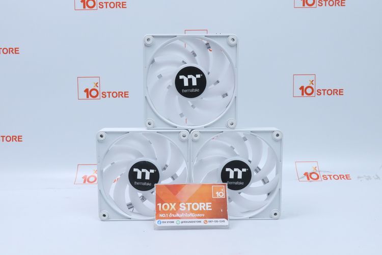 พัดลมเคส THERMALTAKE CT120 EX ARGB SYNC PC COOLING FAN SNOW