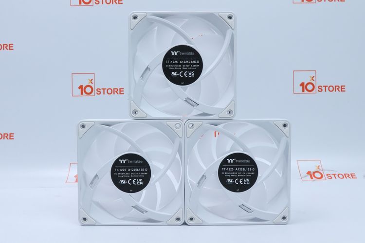 พัดลมเคส THERMALTAKE CT120 EX ARGB SYNC PC COOLING FAN SNOW รูปที่ 3