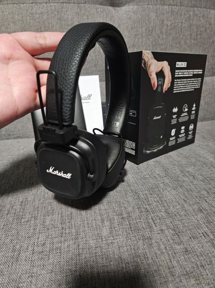 หูฟัง Marshall major i v บลูทูธไร้สาย สภาพนางฟ้า 99เปอร์เซ็นต์ มีกล่องสวยๆ รูปที่ 9