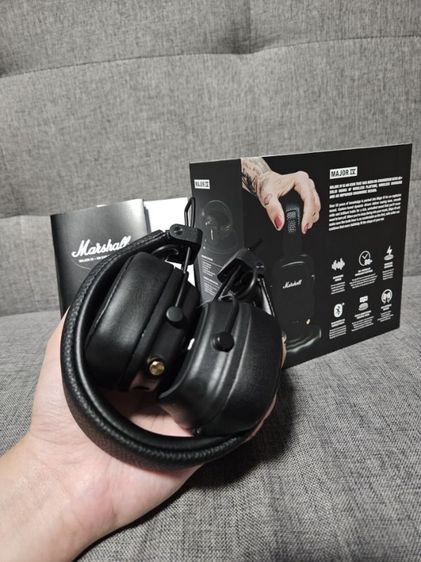 หูฟัง Marshall major i v บลูทูธไร้สาย สภาพนางฟ้า 99เปอร์เซ็นต์ มีกล่องสวยๆ รูปที่ 11