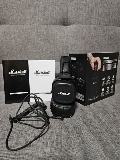 หูฟัง Marshall major i v บลูทูธไร้สาย สภาพนางฟ้า 99เปอร์เซ็นต์ มีกล่องสวยๆ รูปที่ 3