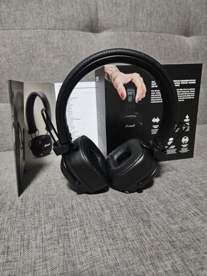 หูฟัง Marshall major i v บลูทูธไร้สาย สภาพนางฟ้า 99เปอร์เซ็นต์ มีกล่องสวยๆ รูปที่ 16