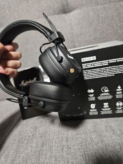 หูฟัง Marshall major i v บลูทูธไร้สาย สภาพนางฟ้า 99เปอร์เซ็นต์ มีกล่องสวยๆ รูปที่ 13