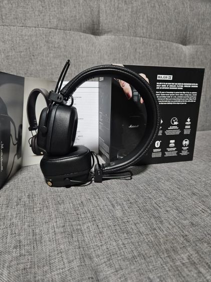 หูฟัง Marshall major i v บลูทูธไร้สาย สภาพนางฟ้า 99เปอร์เซ็นต์ มีกล่องสวยๆ รูปที่ 18