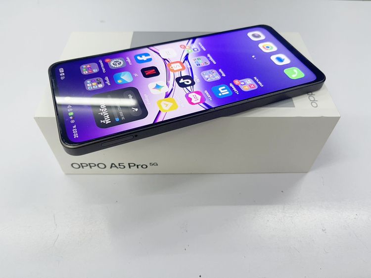 OPPO A5 Pro 5G 8+8 256 GB ครบ สภาพสวย ไม่เคยซ่อม ใช้ได้ดี ราคาถูกใจ รูปที่ 8