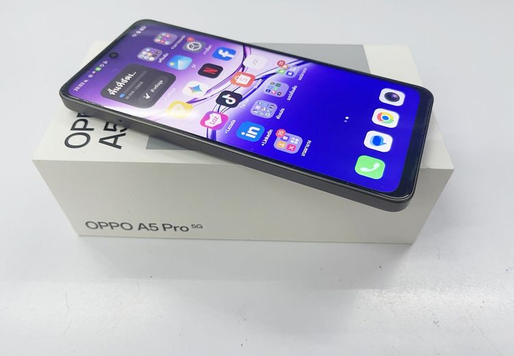 OPPO A5 Pro 5G 8+8 256 GB ครบ สภาพสวย ไม่เคยซ่อม ใช้ได้ดี ราคาถูกใจ รูปที่ 7