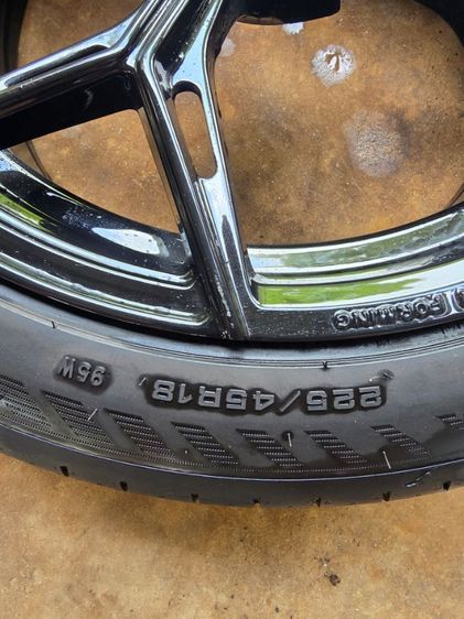 อะลูมิเนียมอัลลอย 18" อื่นๆ ล้อflowforming5รู114พร้อบยางครบชุดขอบ18