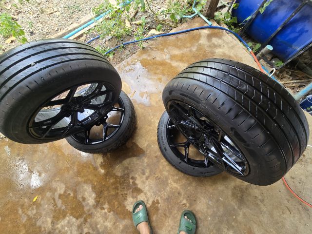 ล้อflowforming5รู114พร้อบยางครบชุดขอบ18 รูปที่ 11