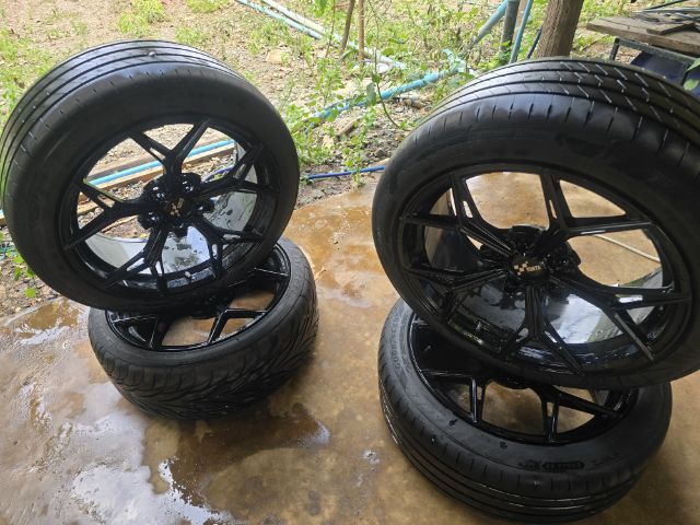 ล้อflowforming5รู114พร้อบยางครบชุดขอบ18 รูปที่ 7