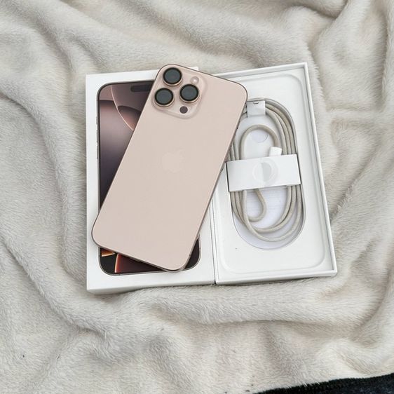 iPhone 16 Pro Max 256g สีทะเลทราย สภาพสวยมาก