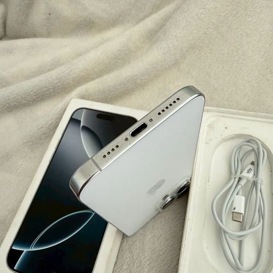iPhone 16 pro max 256g สีขาว สภาพสวยมาก รูปที่ 6