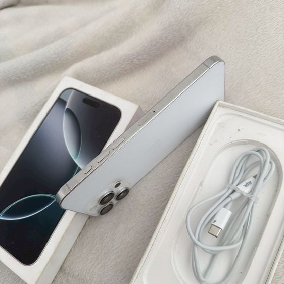 iPhone 16 pro max 256g สีขาว สภาพสวยมาก รูปที่ 9