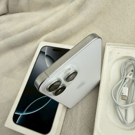 iPhone 16 pro max 256g สีขาว สภาพสวยมาก รูปที่ 7