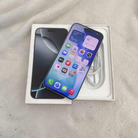 iPhone 16 pro max 256g สีขาว สภาพสวยมาก รูปที่ 2