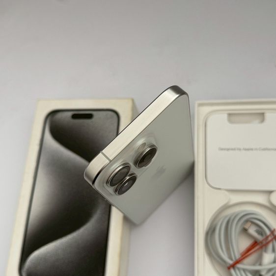 iPhone 15 Pro 256g สีขาว สภาพสวยมาก รูปที่ 7