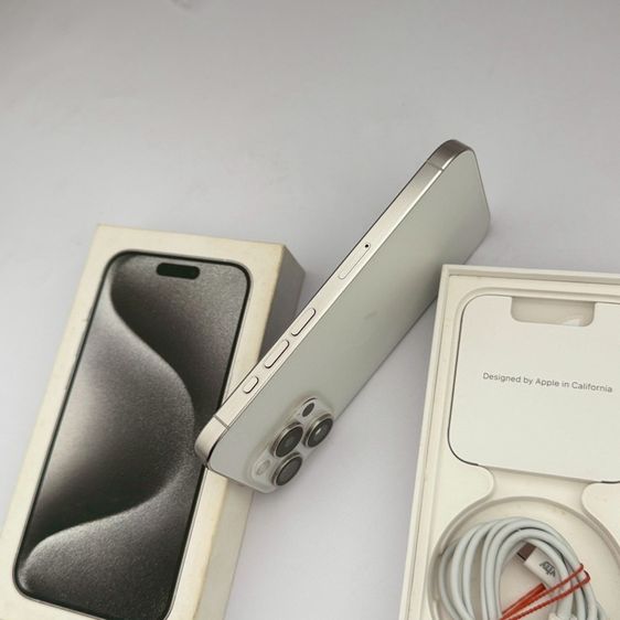 iPhone 15 Pro 256g สีขาว สภาพสวยมาก รูปที่ 8