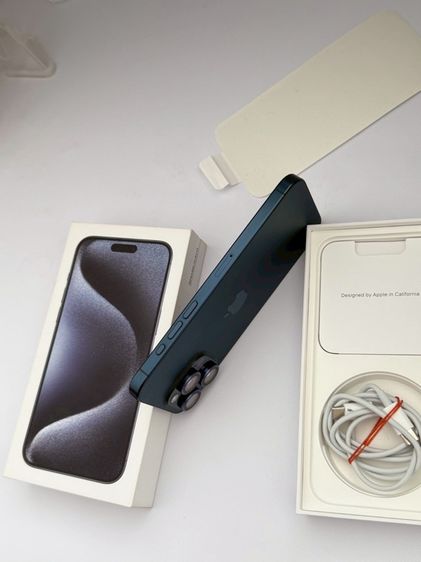 iPhone 15 pro max 512g สีบลู สภาพสวยมาก รูปที่ 8