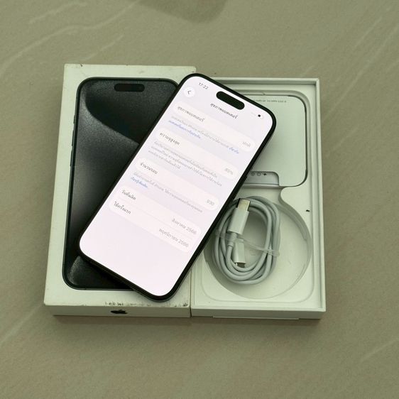 iPhone 15 Pro 256g สีดำ สภาพสวยมาก รูปที่ 5