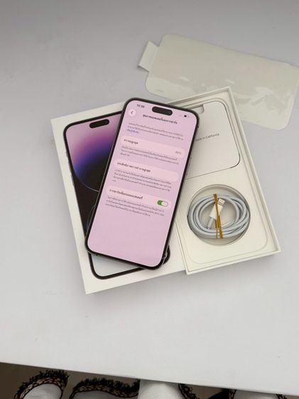 iPhone 14 Pro Max 256g สีม่วง สภาพสวยมาก รูปที่ 5