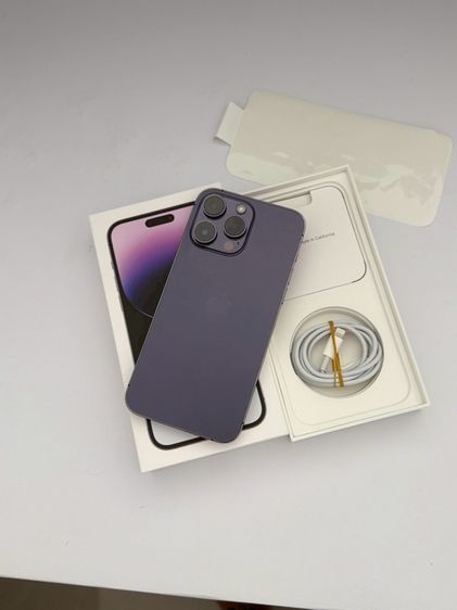 iPhone 14 Pro Max 256g สีม่วง สภาพสวยมาก