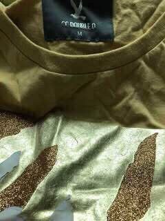 T-shirts cc double o size m 💕 ♥️♥️♥️ รูปที่ 2