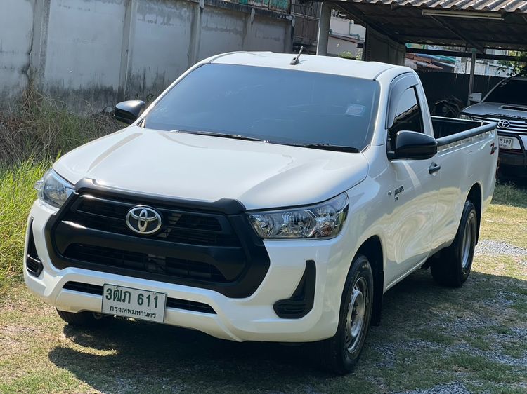 Toyota Hilux Revo 2022 2.8 J Plus Pickup ดีเซล ไม่ติดแก๊ส เกียร์อัตโนมัติ ขาว รูปที่ 2