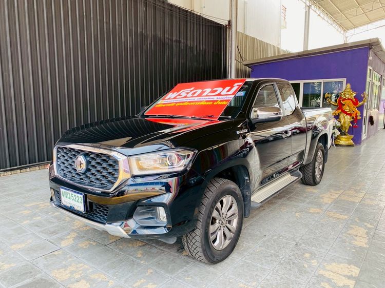 MG Extender 2022 2.0 Grand X Pickup ดีเซล ไม่ติดแก๊ส เกียร์ธรรมดา ดำ รูปที่ 2