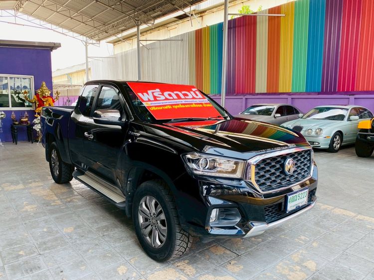 MG Extender 2022 2.0 Grand X Pickup ดีเซล ไม่ติดแก๊ส เกียร์ธรรมดา ดำ รูปที่ 3