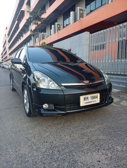Toyota Wish 2004 2.0 Q Van เบนซิน LPG เกียร์อัตโนมัติ ดำ รูปที่ 3