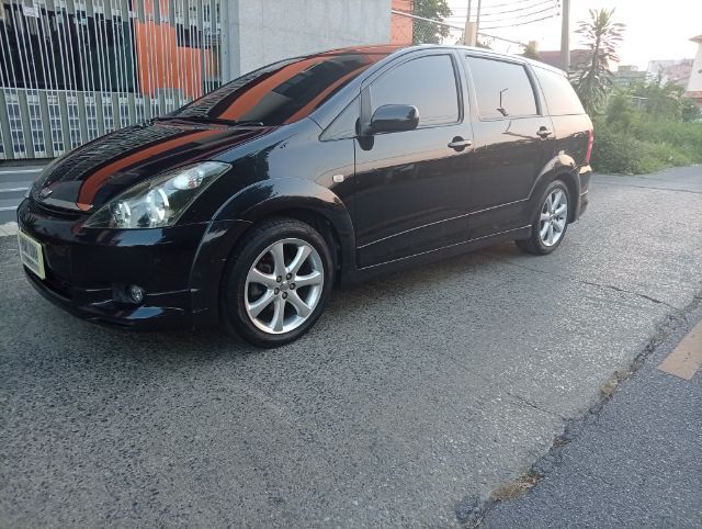 Toyota Wish 2004 2.0 Q Van เบนซิน LPG เกียร์อัตโนมัติ ดำ รูปที่ 2