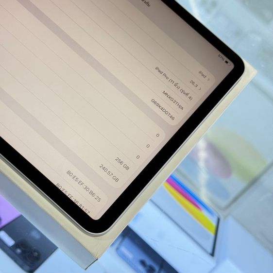 iPad Pro 11นิ้ว Gen4 m2 256GB Wifi  รูปที่ 8