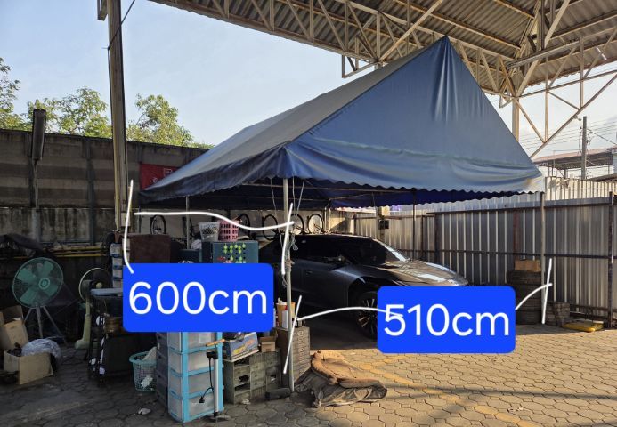 เต็นท์​ผ้าใบ​ 5x6เมตร รูปที่ 3