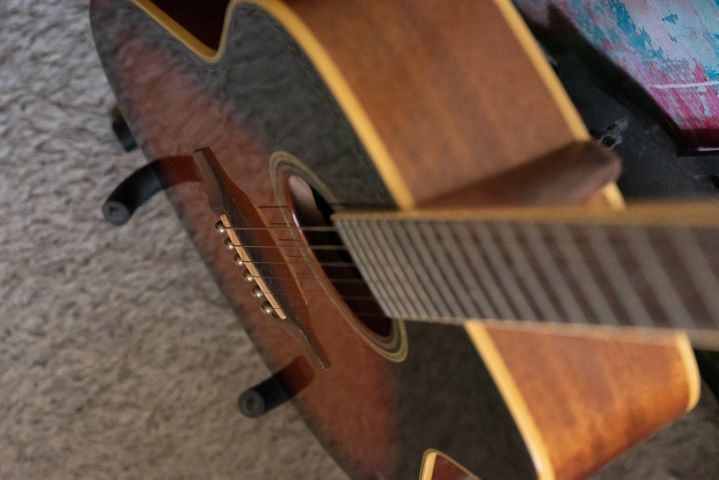 ขายกีต้าร์ Cort Earth￼ 200GC 3TS (All Solid)
ทรง OM ราวๆ ปี 2008
 รูปที่ 8