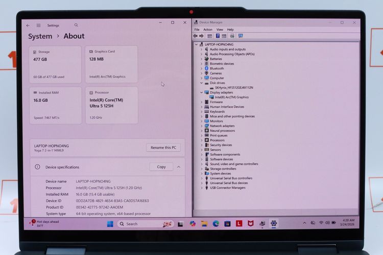 LENOVO YOGA 7 2-IN-1 Core Ultra 5 125H RAM16-512GB รูปที่ 3