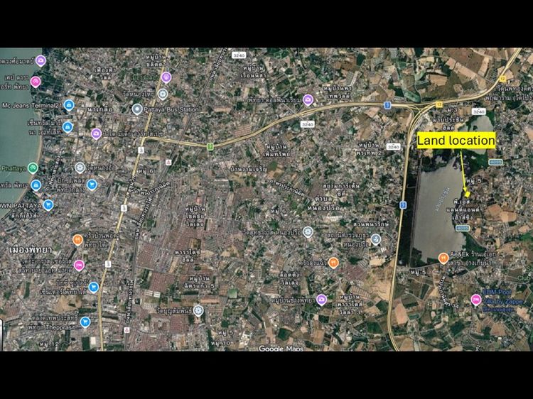 ไม่ใช่ 📌 ที่ดิน พัทยา ติดอ่างเก็บน้ำมาบประชัน รูปที่ 2