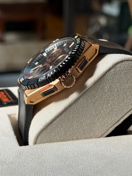 Mido Ocean Star Chronograph Rose Gold PVD (New Old Stock) NOS  รูปที่ 3