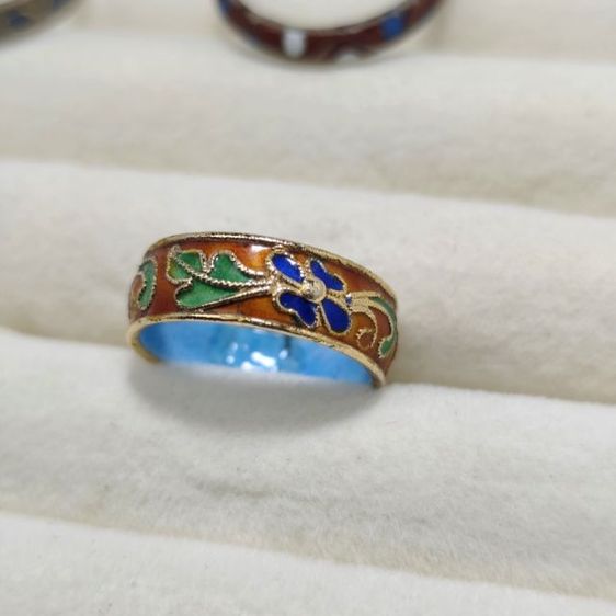 🔖แหวนกังไส 4 วง คละไซส์ ของจริงสวยมาก งานจากต่างประเทศ รูปที่ 4