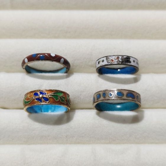 จิวเวอรี่ 🔖แหวนกังไส 4 วง คละไซส์ ของจริงสวยมาก งานจากต่างประเทศ