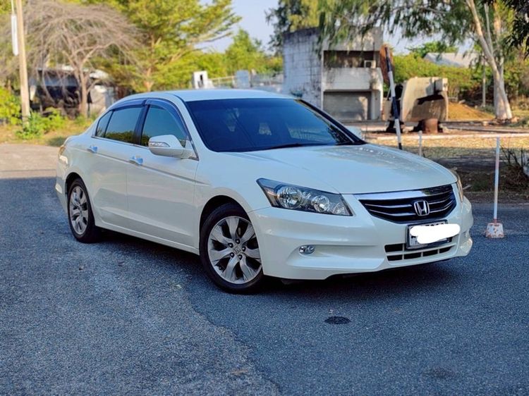 Honda Accord 2010 2.0 E i-VTEC Sedan เบนซิน ไม่ติดแก๊ส เกียร์อัตโนมัติ ขาว รูปที่ 4