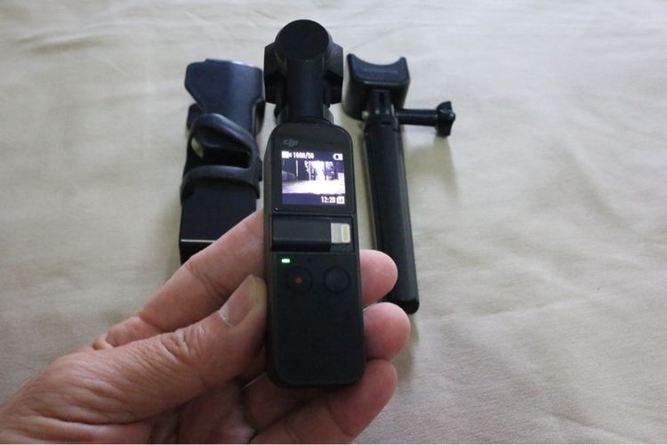 DJI Osmo Pocket 1 (รุ่นแรก) เป็นกล้องจิ๋วกันสั่น 3 แกน สภาพสวย รูปที่ 3