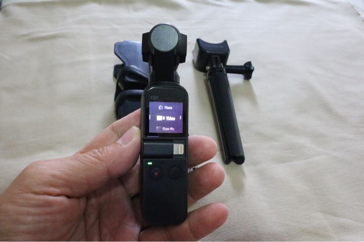 DJI Osmo Pocket 1 (รุ่นแรก) เป็นกล้องจิ๋วกันสั่น 3 แกน สภาพสวย รูปที่ 6