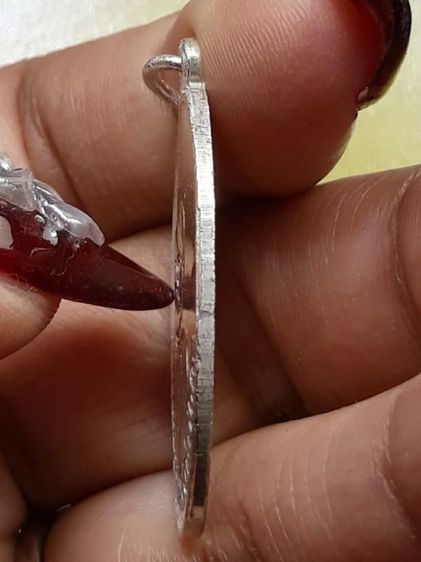 เหรียญหลวงพ่อเพชร วัดศรีเวียงไชยา กะไหล่เงิน รูปที่ 3