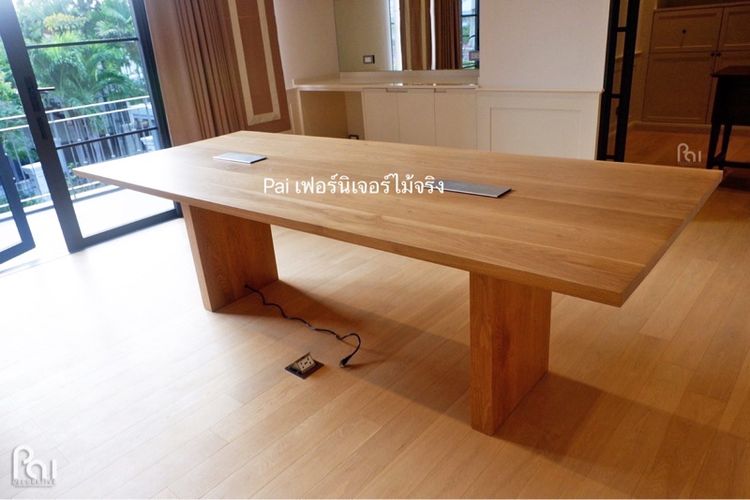 โต๊ะทำงาน โต๊ะเขียนหนังสือ โดยช่างฝีมือคนไทย รูปที่ 12