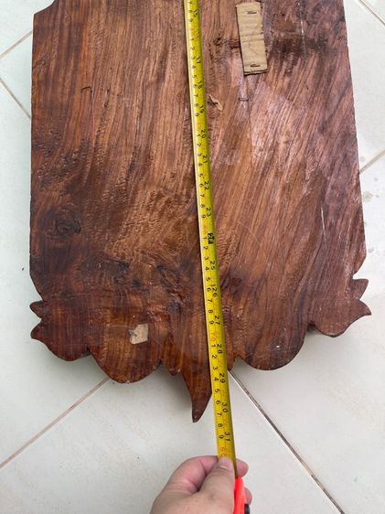 นาฬิกา ไม้สักแกะสลักลายช้าง เก่าสะสม รูปที่ 14