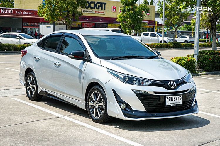 Toyota Yaris ATIV 2019 1.2 S Plus Sedan เบนซิน ไม่ติดแก๊ส เกียร์อัตโนมัติ เทา รูปที่ 3