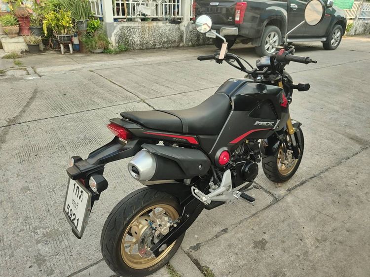 🛵ยังไงก็ขาย MSX125 ปี 58 เครื่องดี สีสวย สตาร์ทมือ รถบ้านพร้อมใช้งาน เปลี่ยนน้ำมันเครื่องฟรี ส่งฟรี30กิโล รูปที่ 7