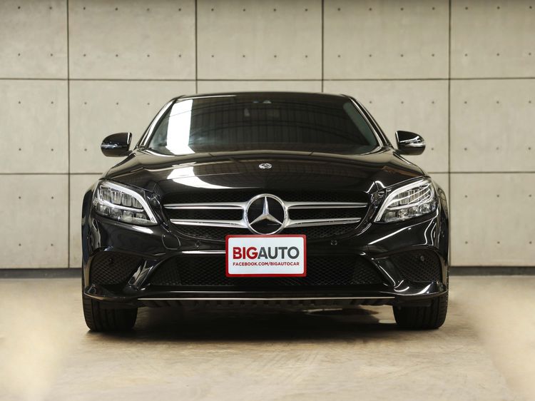 Mercedes-Benz C-Class 2019 C220 Sedan ดีเซล ไม่ติดแก๊ส เกียร์อัตโนมัติ ดำ รูปที่ 4