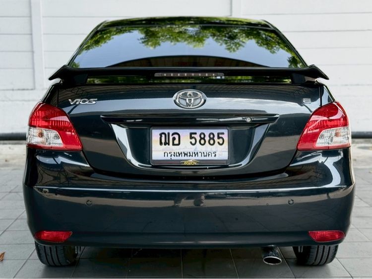 Toyota Vios 2007 1.5 E Sedan เบนซิน ไม่ติดแก๊ส เกียร์อัตโนมัติ ดำ รูปที่ 4