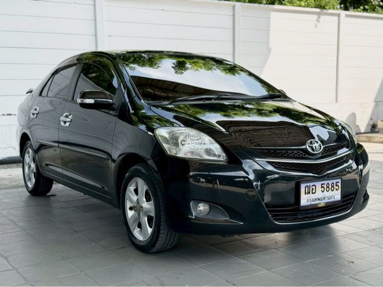 Toyota Vios 2007 1.5 E Sedan เบนซิน ไม่ติดแก๊ส เกียร์อัตโนมัติ ดำ รูปที่ 2