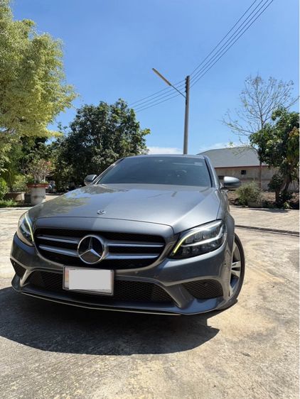 รถ Mercedes-Benz C-Class C220 สี เทา